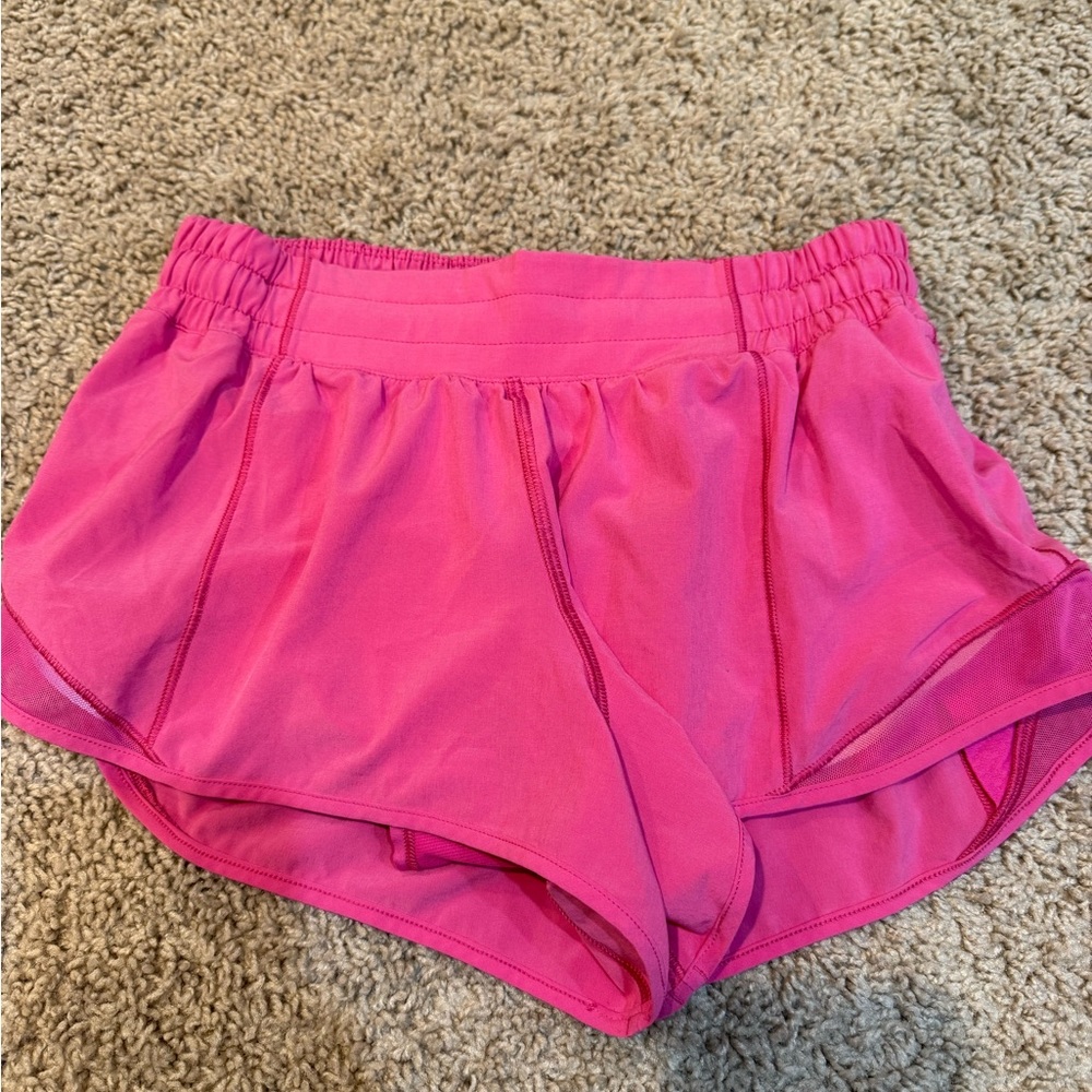 Lululemon Pink Athletic Shorts